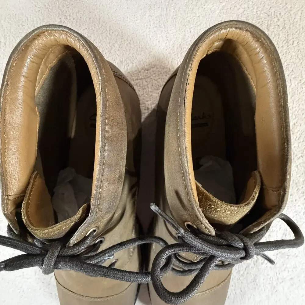 Clarks Devington Cap Mens 13M Leather Chukka Boots NWT READ